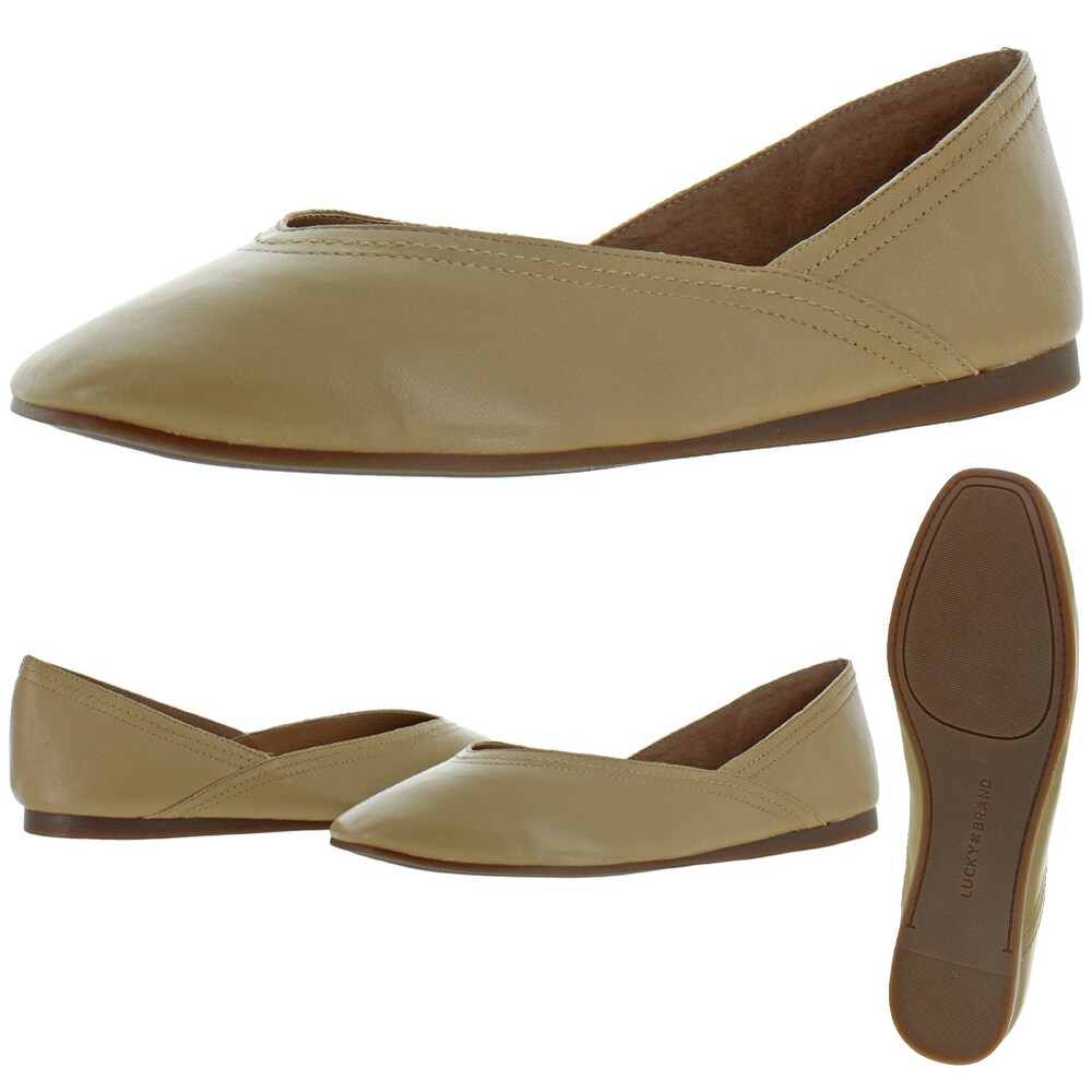 lucky brand pointed toe flats