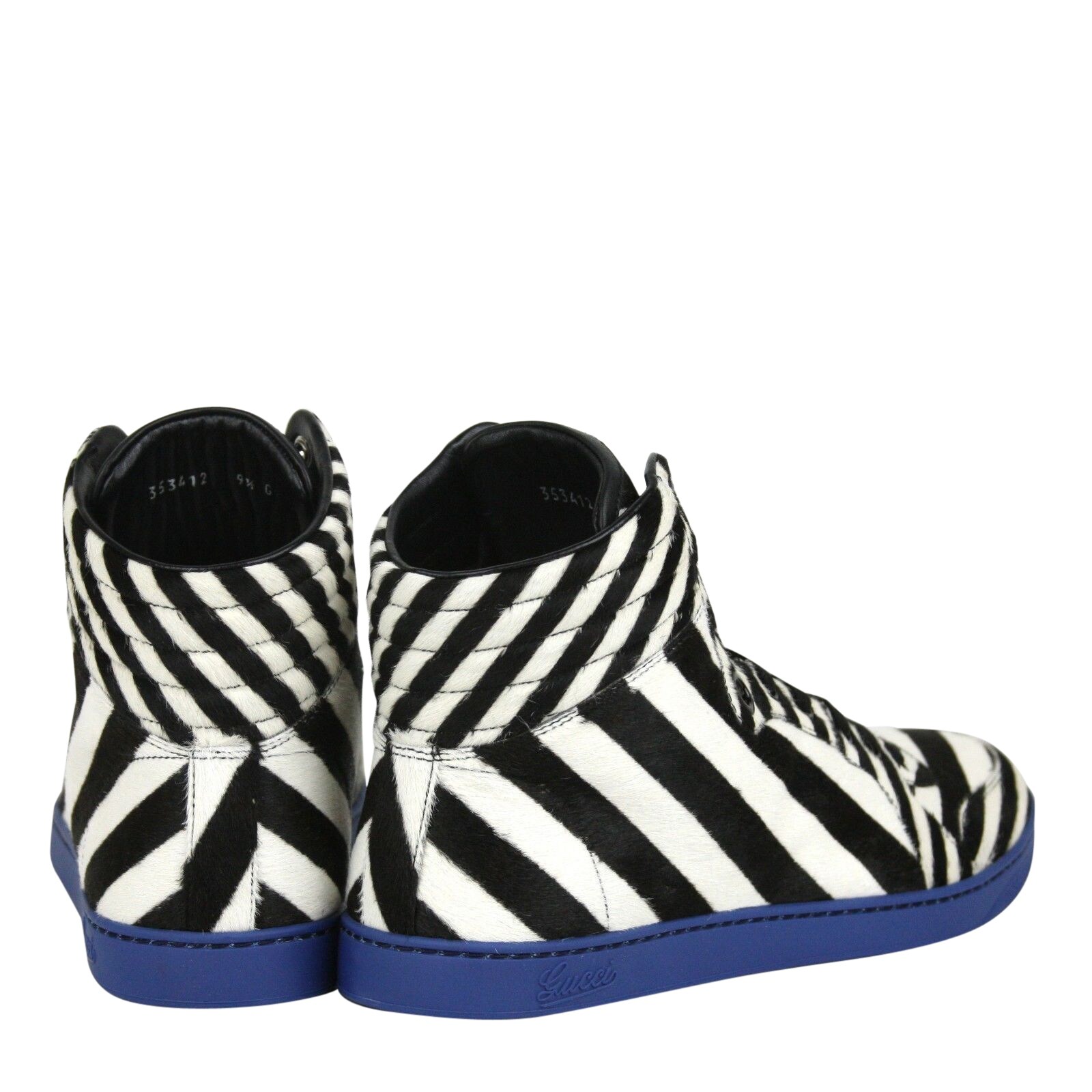 gucci zebra sneakers