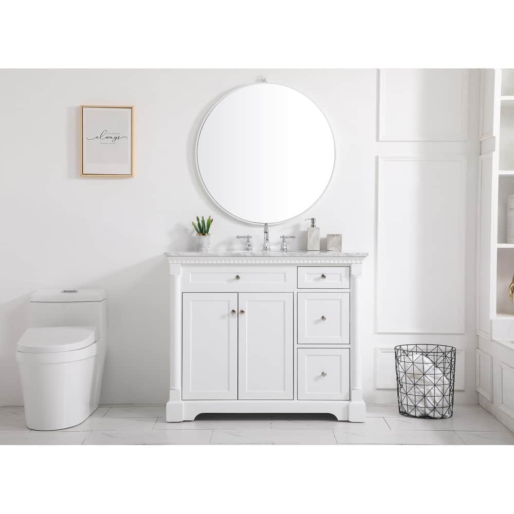 Petal 36 - 48 Inch Single Bathroom Vanity