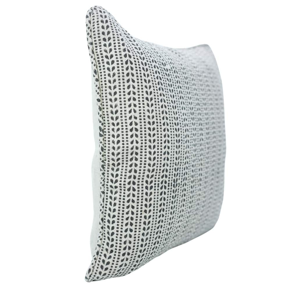 Fabdivine Pipine Fall Décor Farmhouse Hand Block Print Pillow Cover Sofa, Couch Cushion Case Linen