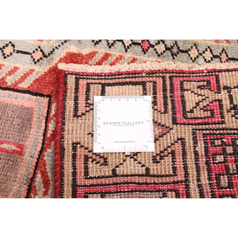 ECARPETGALLERY Hand-knotted Konya Anatolian Taupe Wool Rug - 3'1 x 8'10