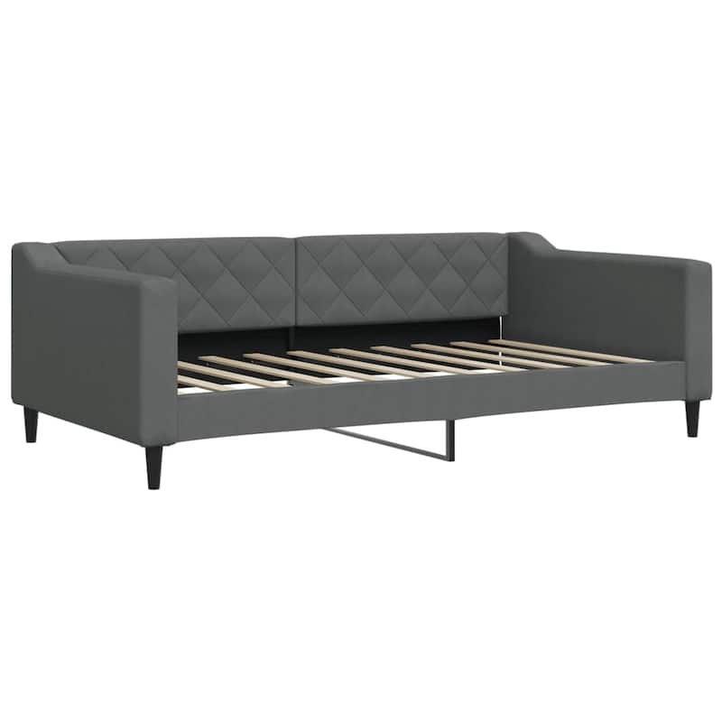 vidaXL Day Bed Upholstered Sleeper Sofa Bed for Bedroom Living Room Fabric