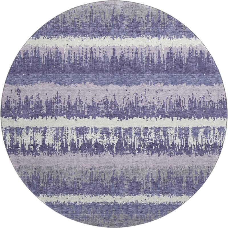 Premium Washable Super Soft Modern Ombre Stripe Mayfield Rug