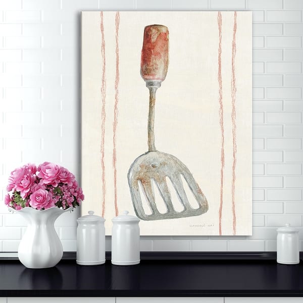 Shop Designart Farm Kitchen I Kitchen Premium Canvas Wall Art Grey Overstock 25705587