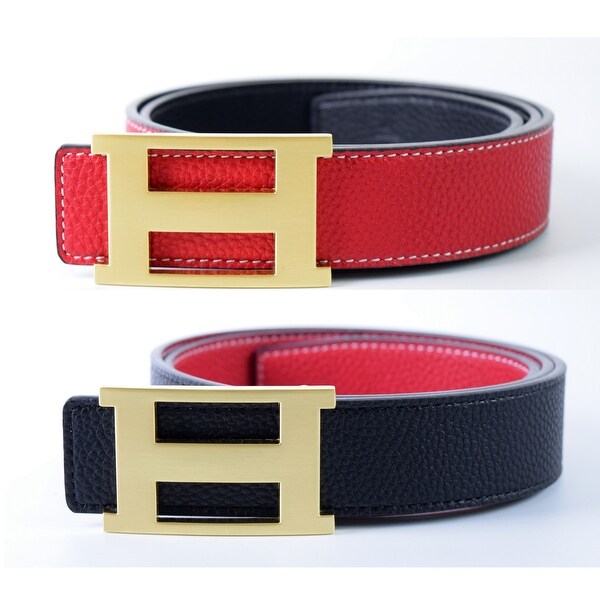 belt with removable buckle