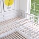 preview thumbnail 9 of 11, Wood Twin-Twin over Full L-Shaped Bunk Bed With 3 Drawers