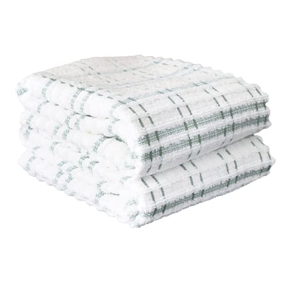 Ritz Royale Collection, Oversized Kitchen Towel Set, 2-Pack, Checked