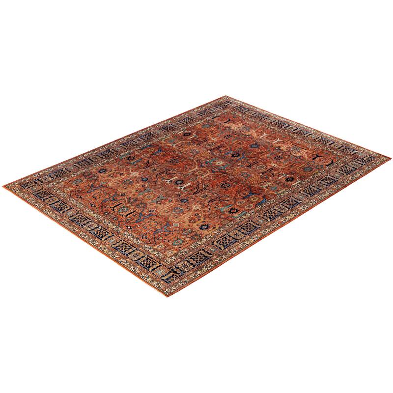 Serapi One-of-a-Kind Hand-Knotted Area Rug - Red - 9' 2" x 12' 2"
