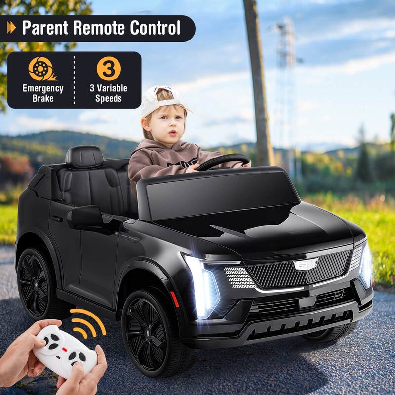 Costway 2 Seater Ride on Truck with Remote Control 3 Speeds LED Lights - See Details
