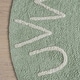 preview thumbnail 103 of 136, Nuloom Alphabet SpinClean Washable Round Rug