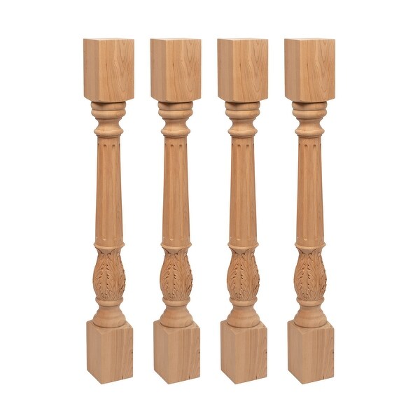 Shop 35-1/4" x 3-3/4" x 3-3/4" Unfinished Cherry Kitchen ...