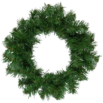 Deluxe Dorchester Pine Artificial Christmas Wreath - 10" - Unlit