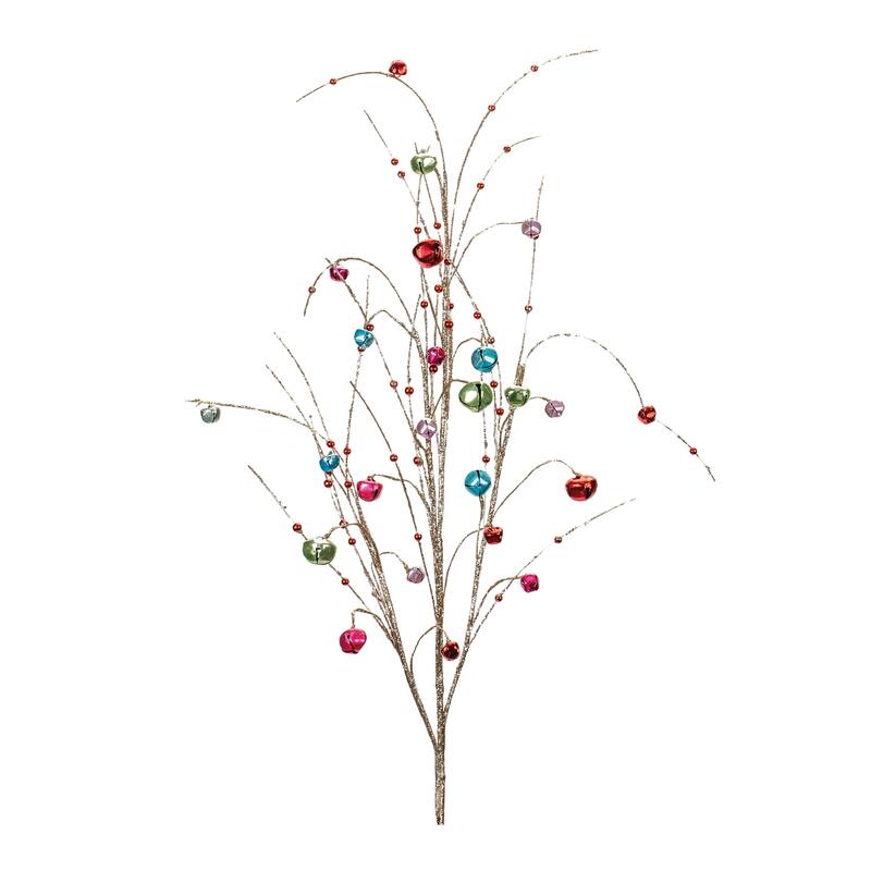Jingle Bell Spray (Set of 2) - 14 x 4.5 x 42