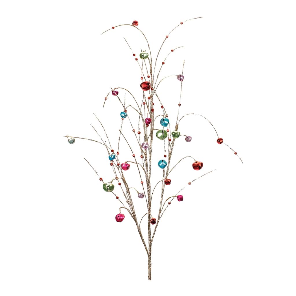 Jingle Bell Spray (Set of 2) - 14 x 4.5 x 42