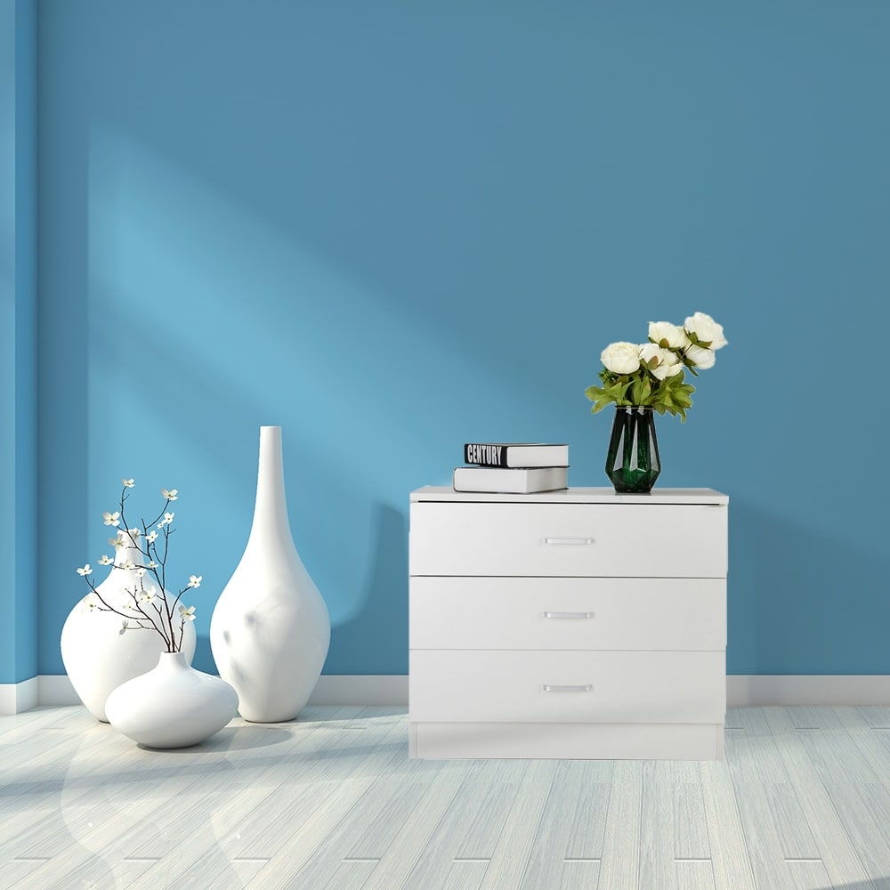 Modern Simple Dresser 3-Drawers Chest
