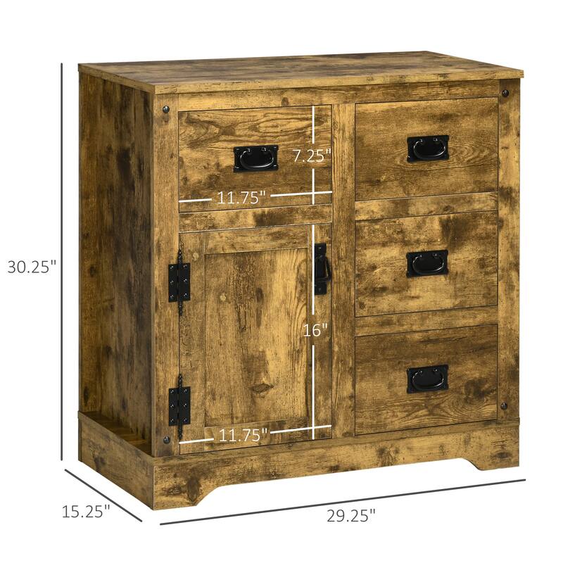 Brown Hallway Cabinet Base Cabinet Buffet Cabinet Credenza