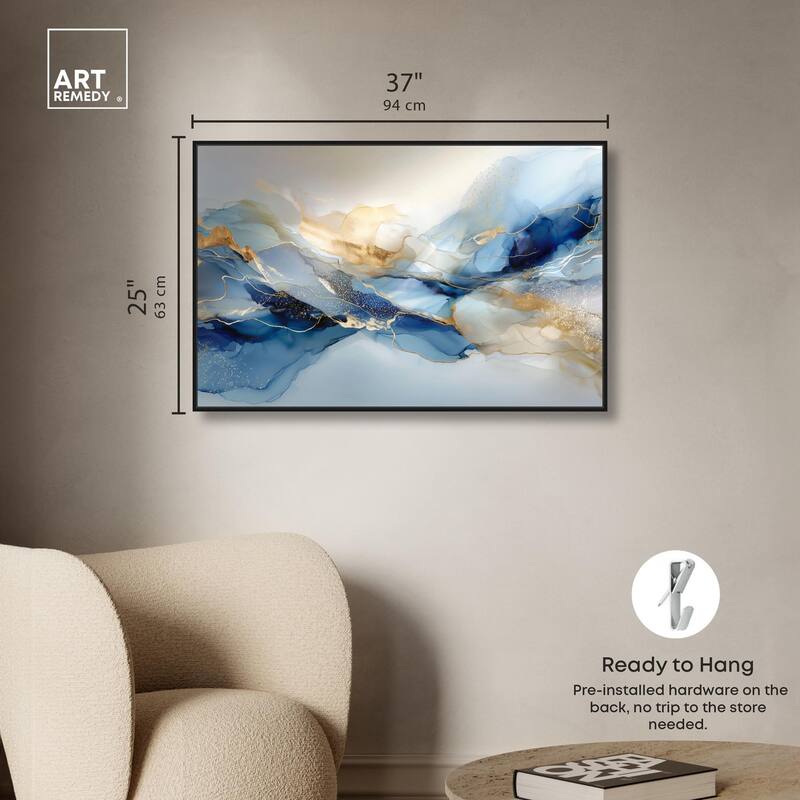 Postmodern Flow I Canvas by Art Remedy