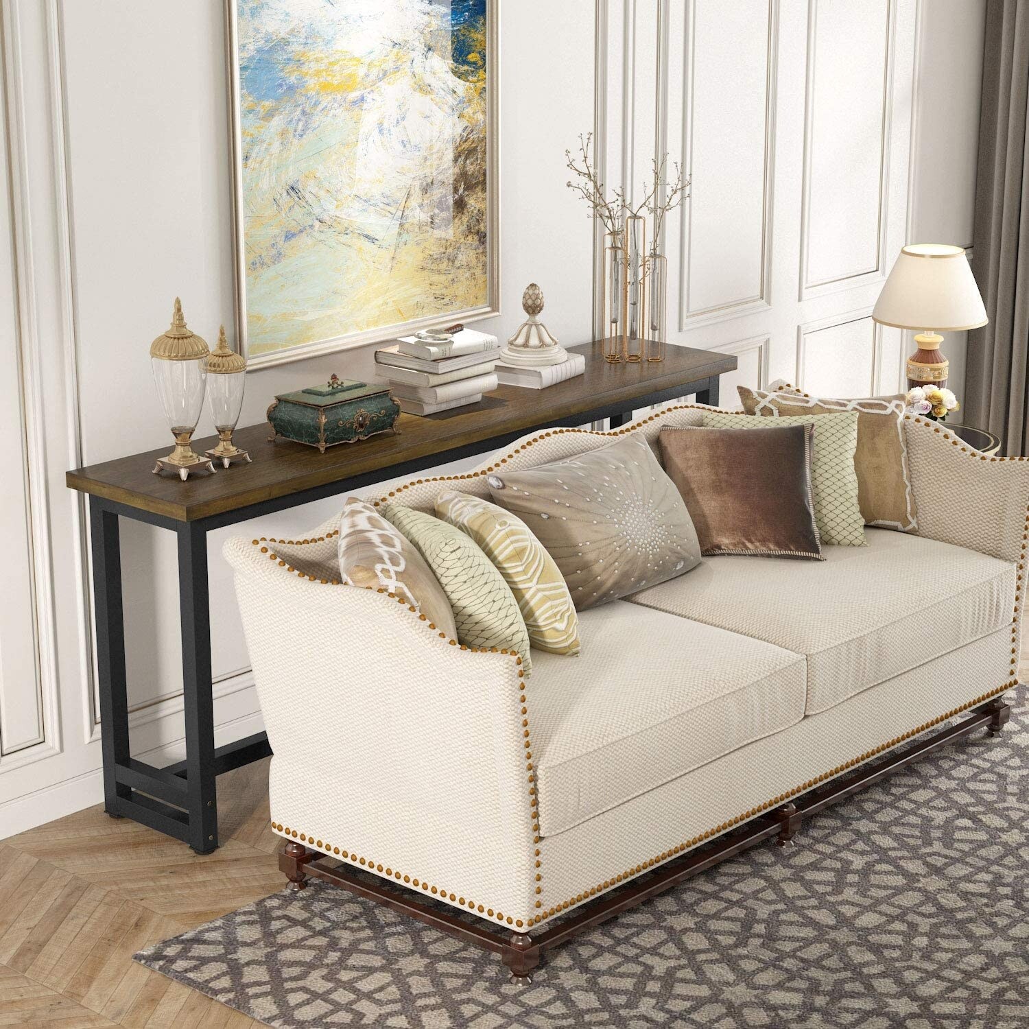 long couch table