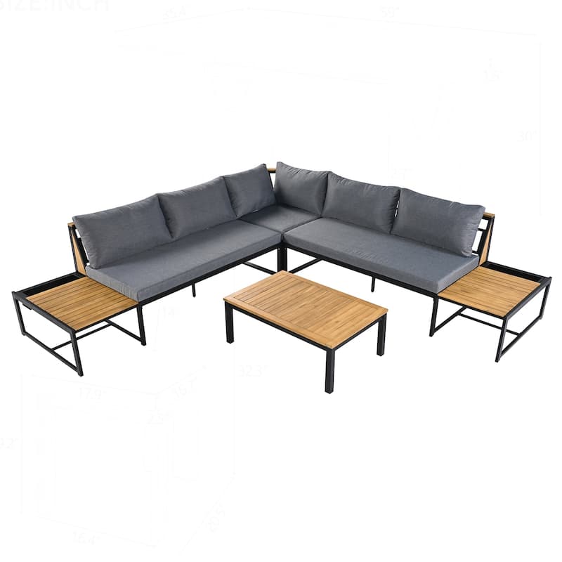 Durable and Stylish Outdoor Sofa Set for Garden and Poolside