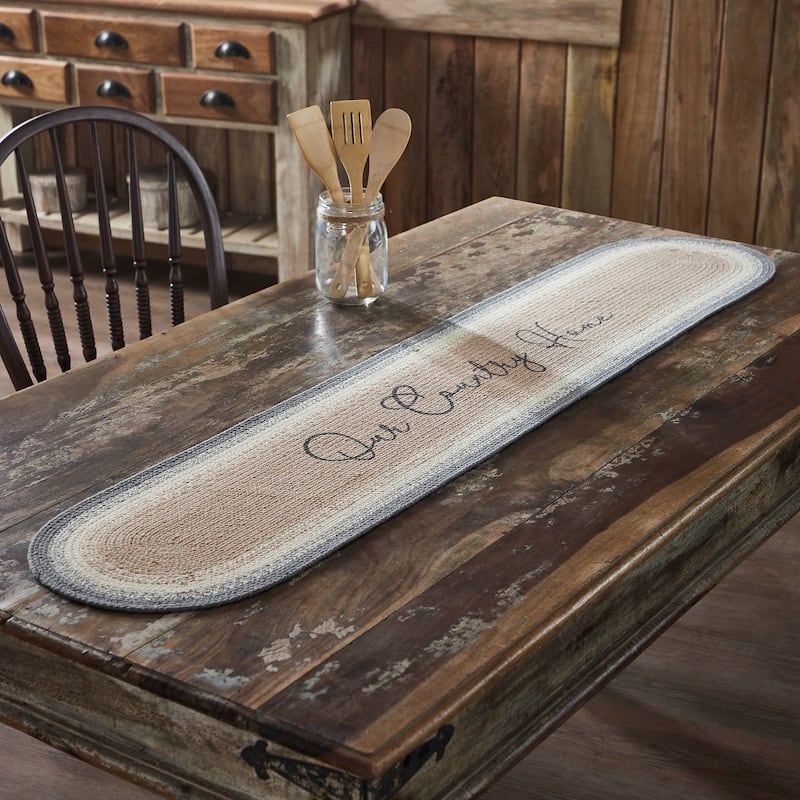 Finders Keepers Our Country Home Oval Runner