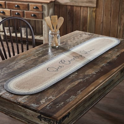 Finders Keepers Our Country Home Oval Runner