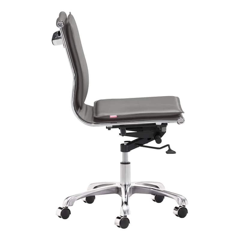 Dream Plus Armless Office Chair Gray