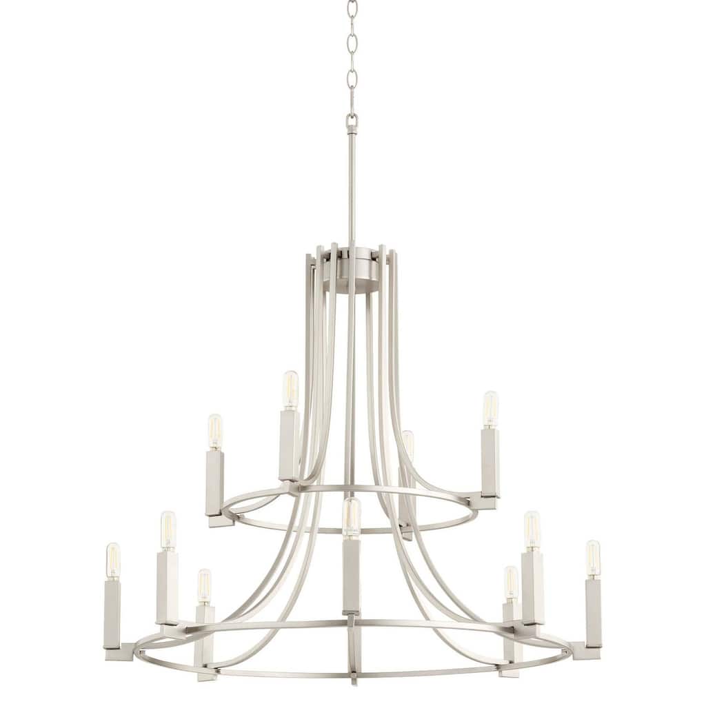 Quorum International 696-12 Olympus 12 Light 32" Wide Ring Chandelier