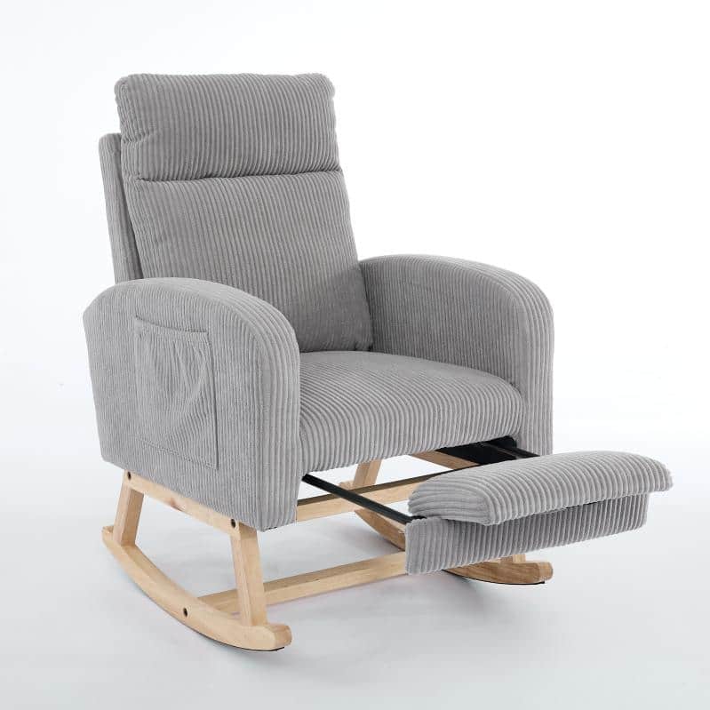 Rocking Chair with Side Pocket