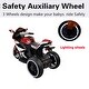 preview thumbnail 10 of 36, Christmas Gift 6V Ride-On Motorcycle for Kids, Headlights, Music, and MP3 Player