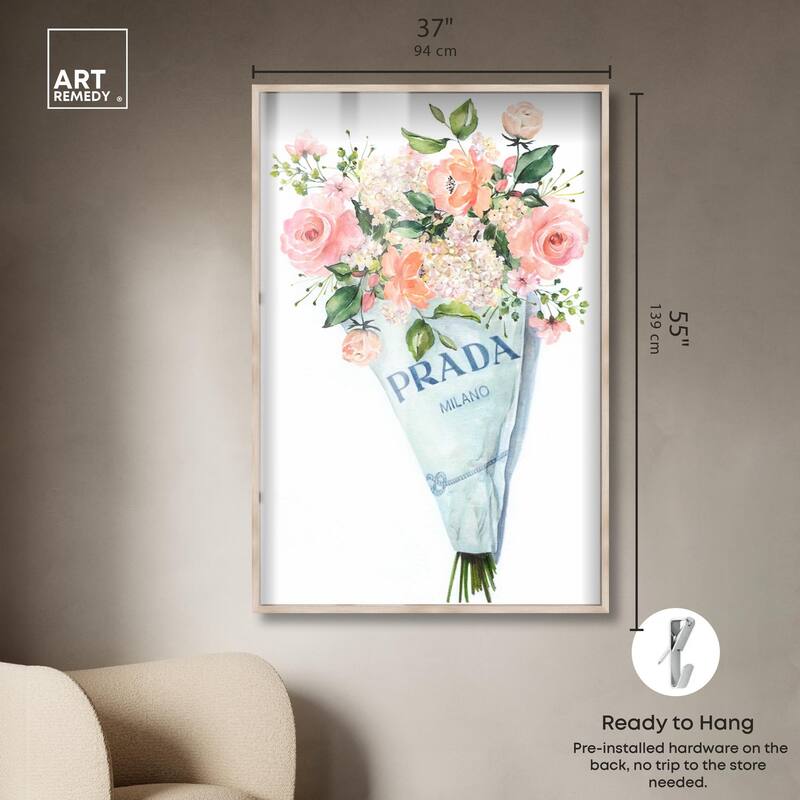 A World of Flowers Shadowbox by Art Remedy