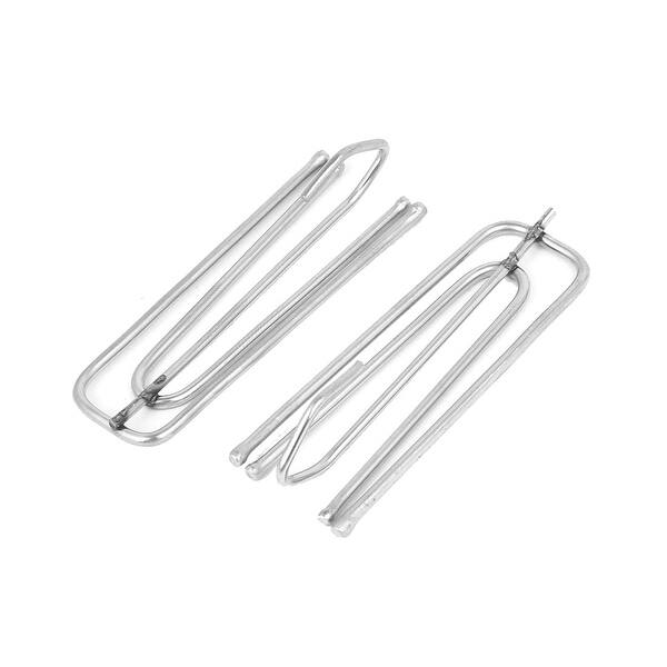 Shop Window Treatment Metal 4 Prongs Pinch Pleat Curtain Hook