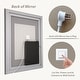 preview thumbnail 39 of 118, KIOTEE Super Bright Anti-fog LED Bathroom Mirror with Backlit and Front Lighting 3-Year Warranty