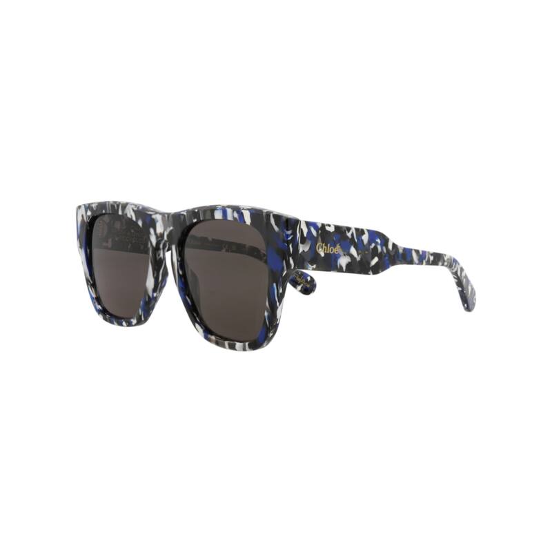 Chloé Square-Frame Recycled Acetate Sunglasses