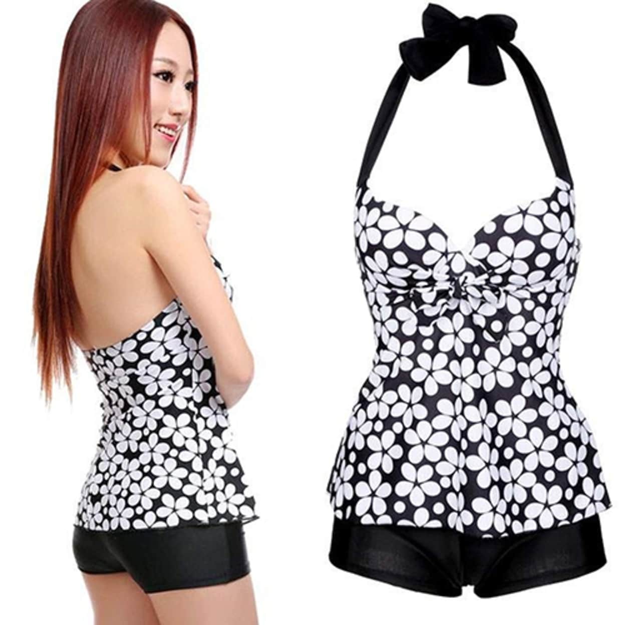 tank top shorts swimwear