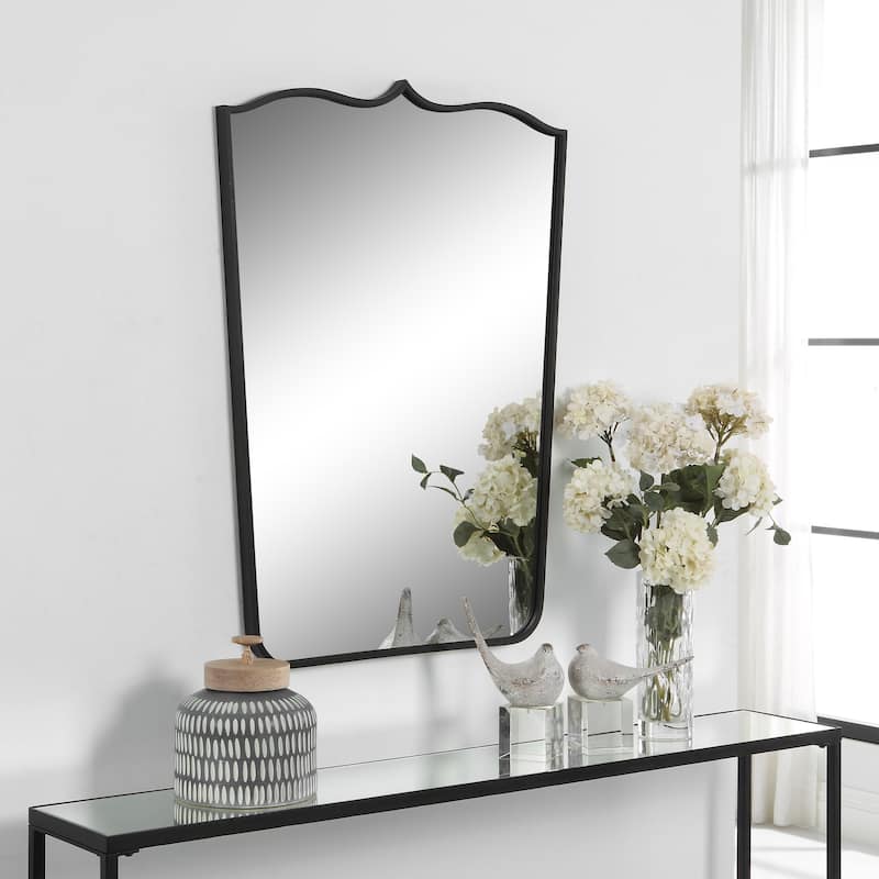 Uttermost 09881 Tiara 29-1/8" W x 39-3/4" H Arched Framed Bathroom
