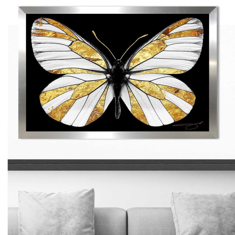 "Gold Butterfly" by Jodi Print on Acrylic