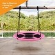 preview thumbnail 51 of 55, Goplus 40" Flying Saucer Tree Swing Indoor Outdoor Play Set Kids - See Details