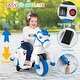 preview thumbnail 8 of 25, Gymax 12V Kids Ride on Unicorn Toy w/ Training Wheels Music One-button