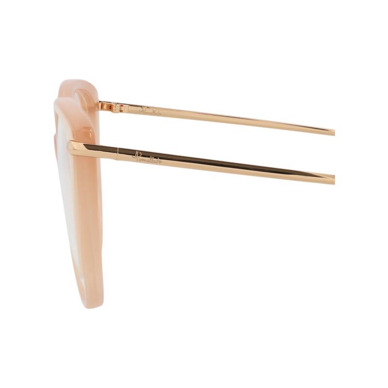 Pomellato Cat Eye-Frame Acetate Optical Frames - Nude Gold Transparent - N/A