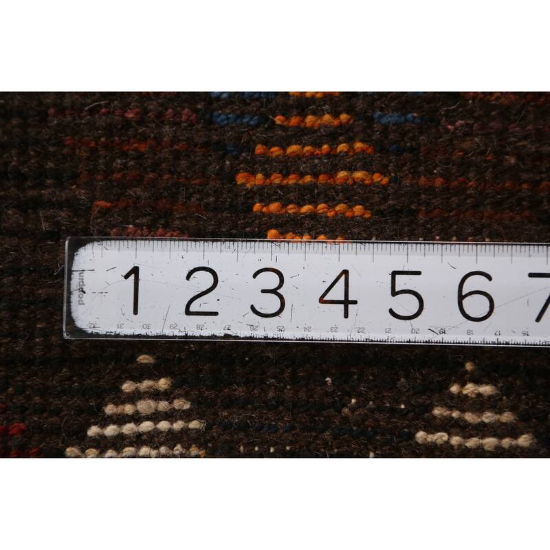 Trellis Moroccan Oriental Runner Rug Handmade Wool Carpet - 3'4" x 12'8"