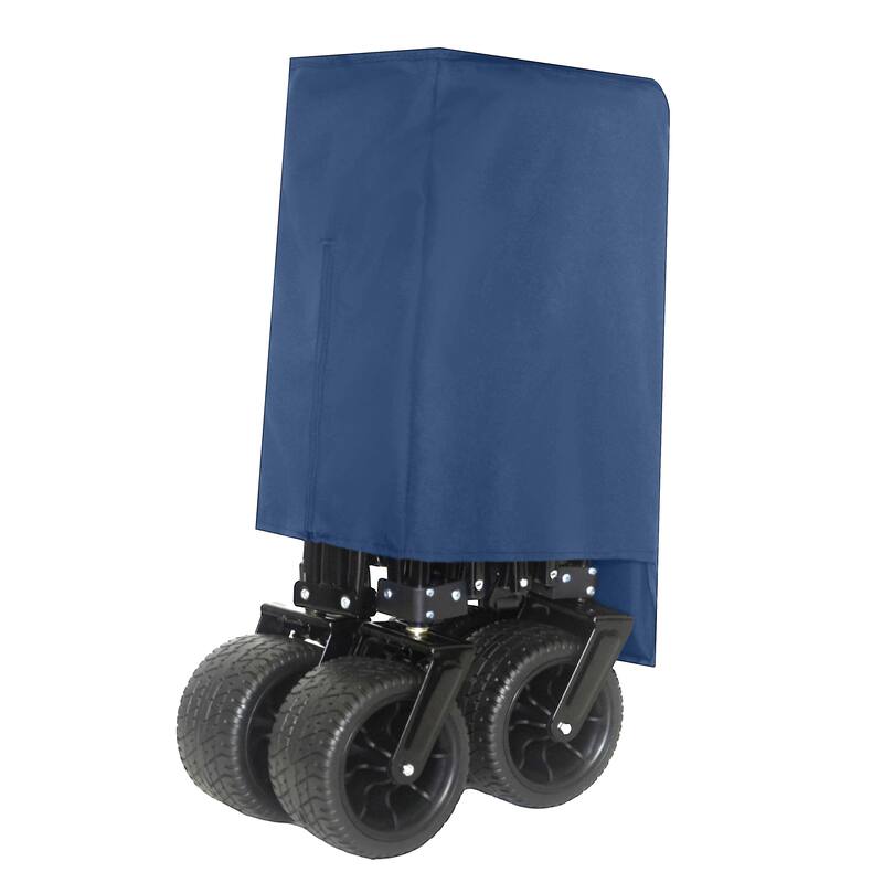 51"Extended Heavy-Duty Foldable Utility Wagon,480lbs,Patented Ultra-Stable Frame,1:6 Space-Saving Fold,Portable and Collapsible