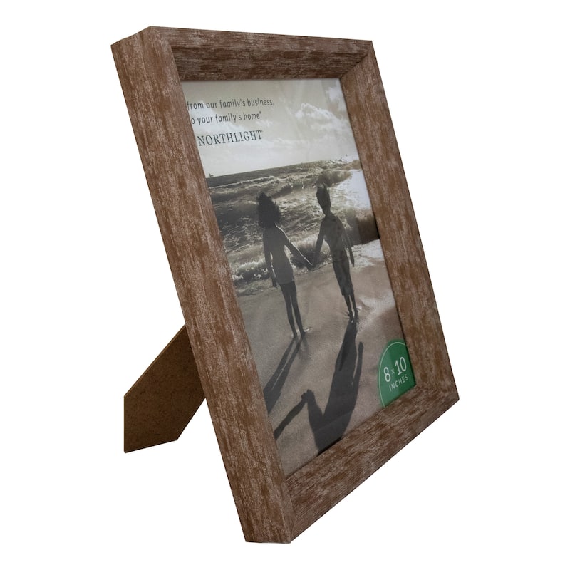 11.25" Classic Brown Picture Frame for 8" x 10" Photos - 8-inchx10-inch