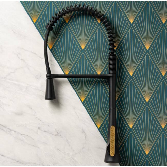 Moen Sinema 1.5 GPM Single Hole Pre-Rinse Pull Down Kitchen Faucet