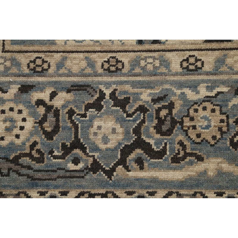 Geometric Ziegler Turkish Wool Area Rug Traditional Living Room Carpet - 6'7" x 9'10"