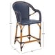 preview thumbnail 69 of 68, SAFAVIEH California Outdoor Bistro 26-inch Counter Stool with Arms - 23" W x 26" D x 43" H