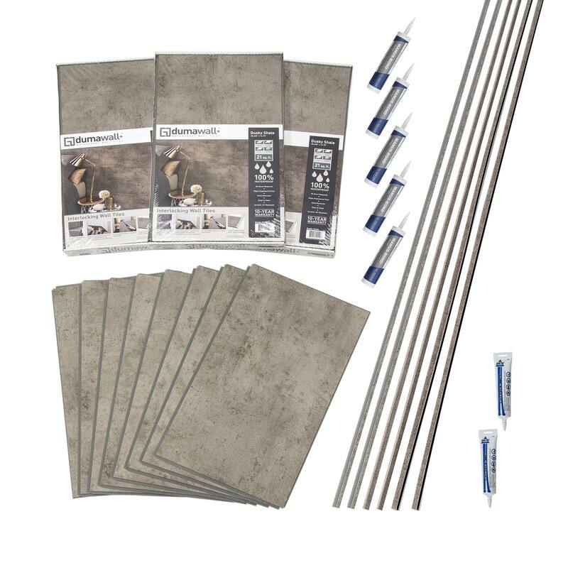 DumaWall Dusky Shale Shower Kit