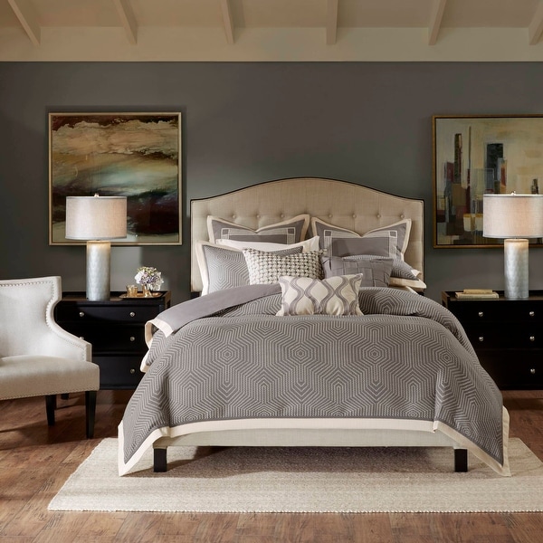 Madison Park Signature Shades of Serenity Jacquard Comforter Set