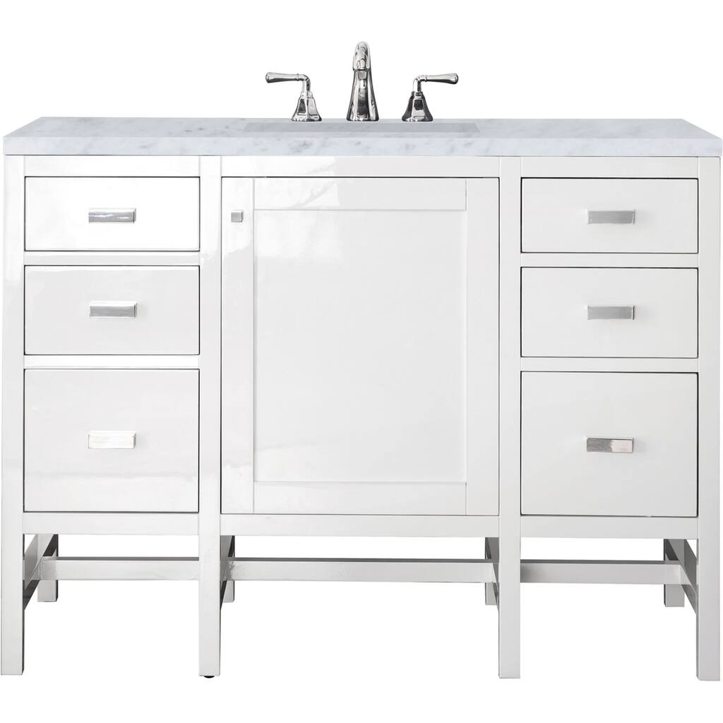 James Martin Vanities Addison 48" Single Basin Hardwood Vanity Set