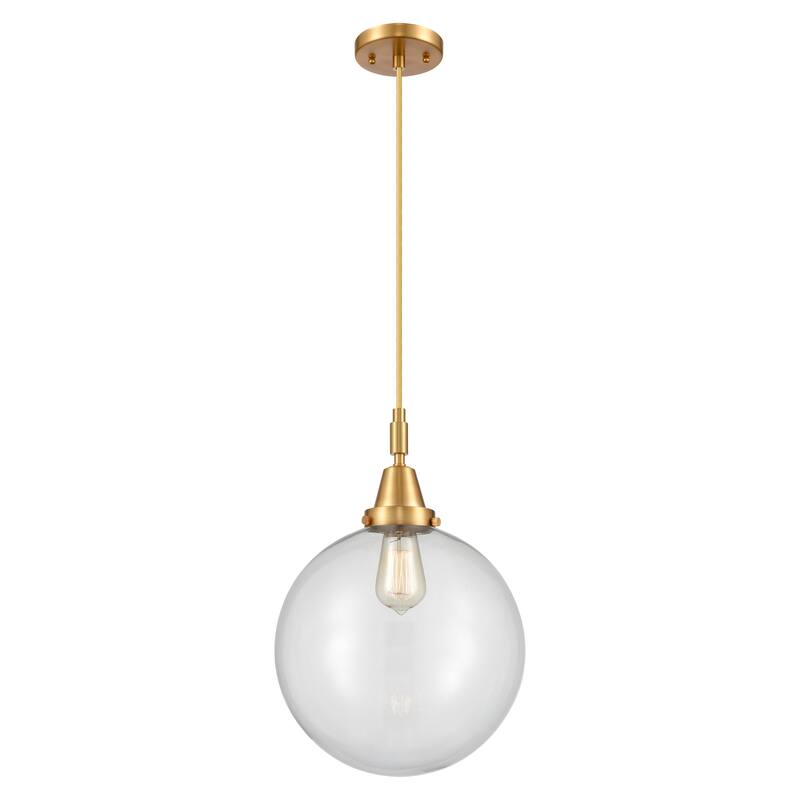 Innovations Lighting 447-1P-G202-12 Beacon 12" Wide Pendant with Clear