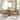 Rustic 5-piece Solid Wood Dining Set with Extendable Table and 4 Cross Back Chairs